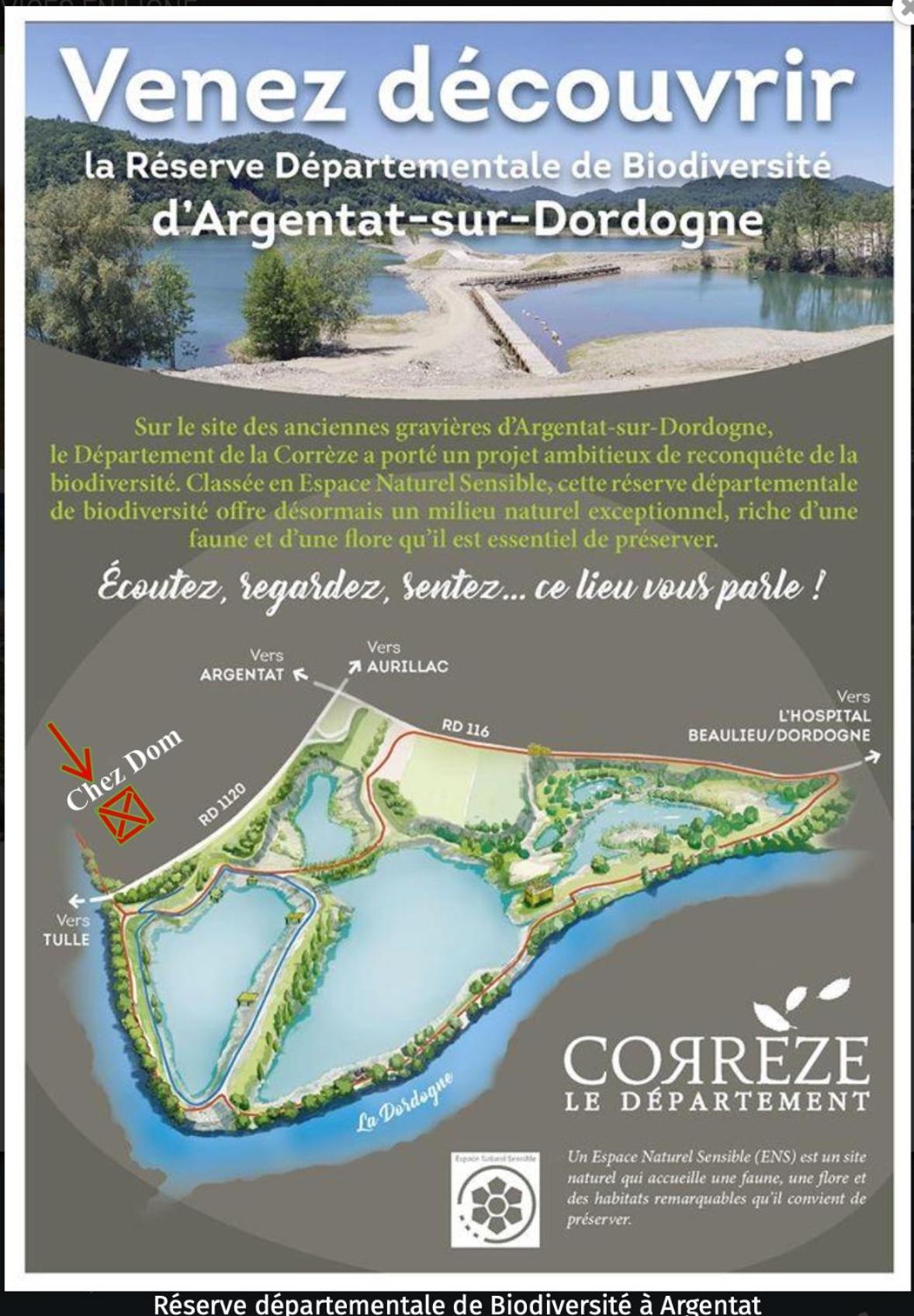 *A Setting Between Dordogne And Swimming Pool* Apartment Argentat Bagian luar foto
